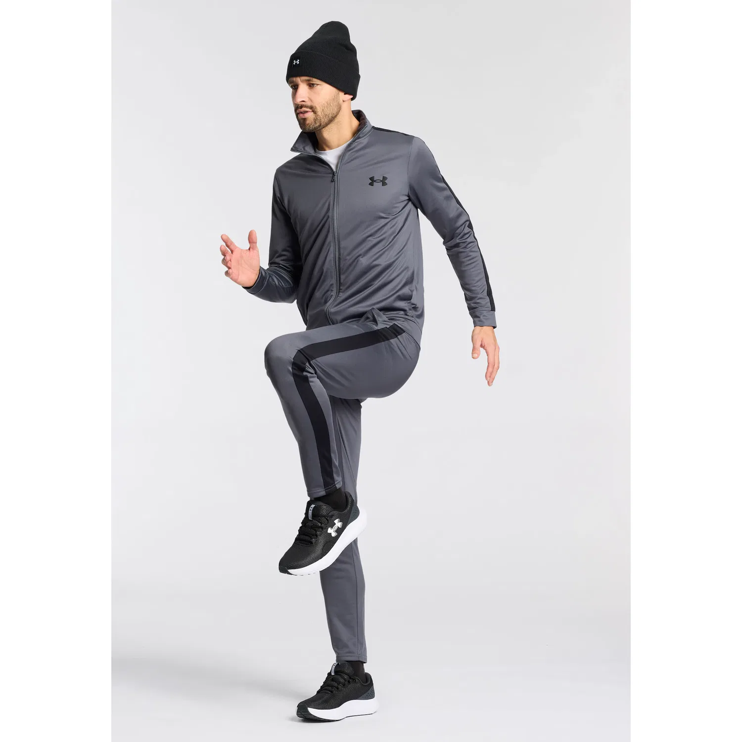 Детский спортивный костюм из трикотажа Under Armour, Gray — фото 2