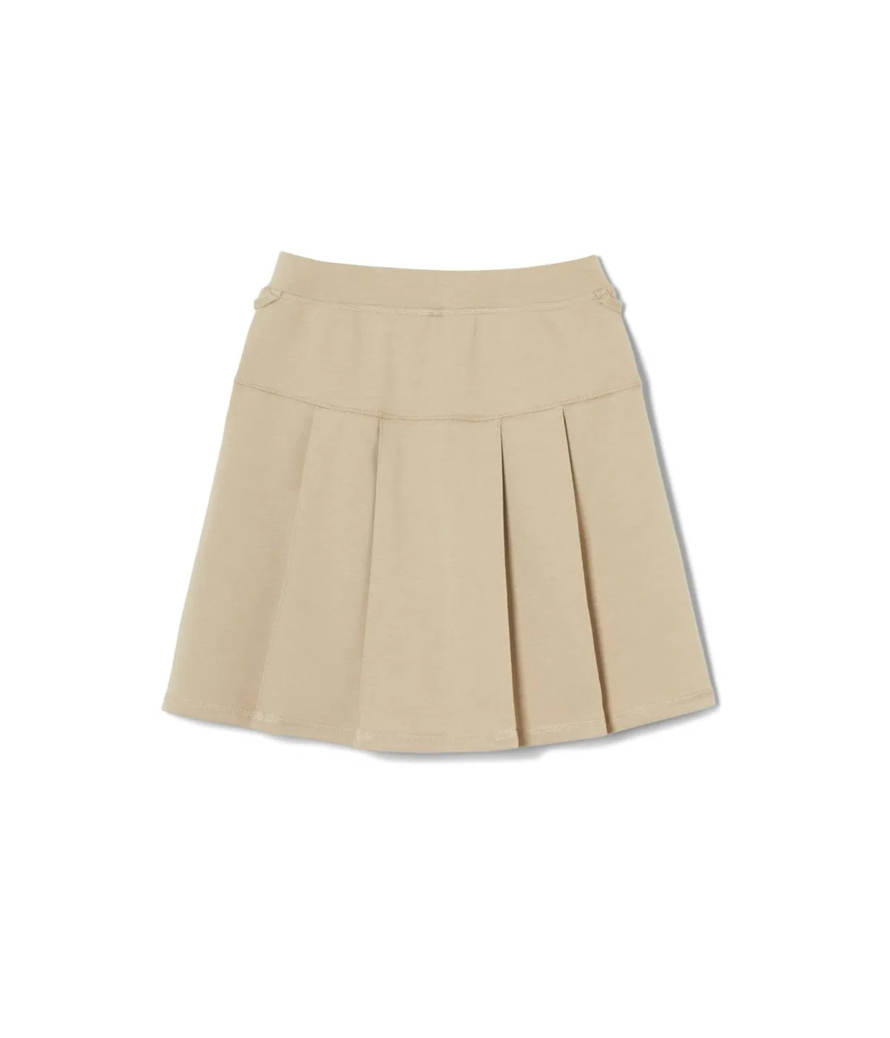 Юбка-шорты Adaptive Pleated Ponte Scooter Skirt (для маленьких и больших детей) French Toast, Khaki
