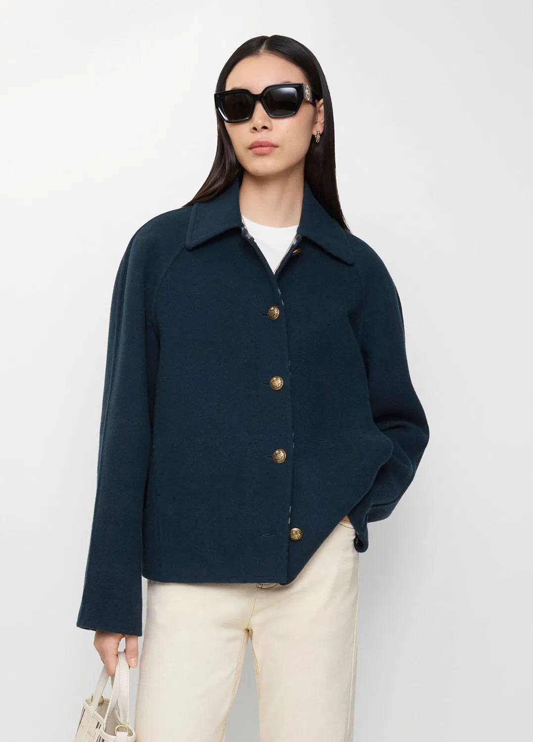 Пальто Brilley Burberry, женское, синий — фото 2