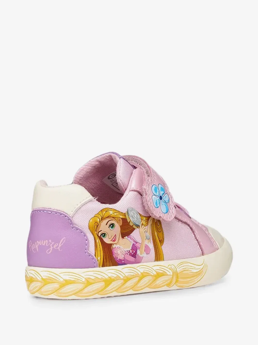 Кроссовки X Disney Gisli с принтом Рапунцель Geox Kids, розовый — фото 4