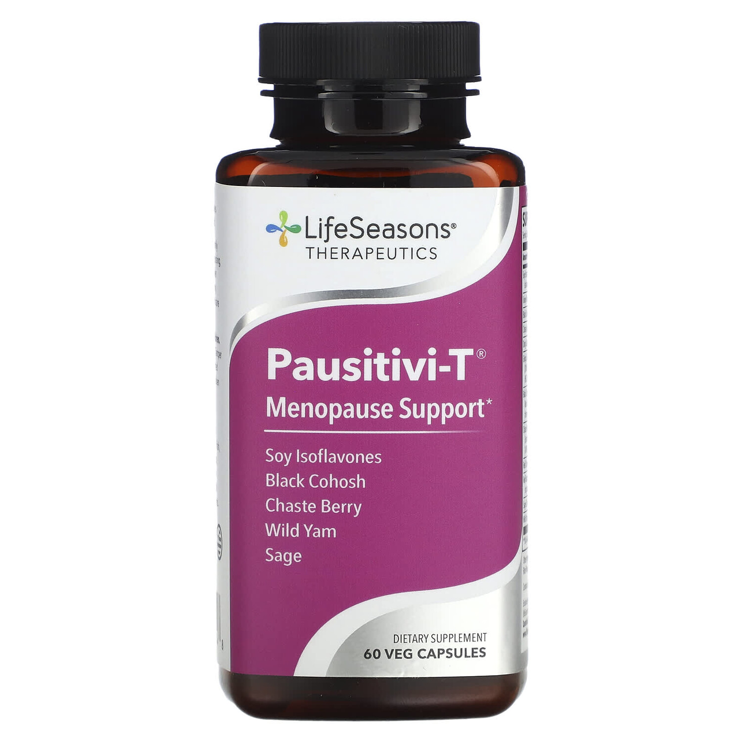 

Поддержка Менопаузы LifeSeasons Pausitivi-T, 60 вегетарианских капсул