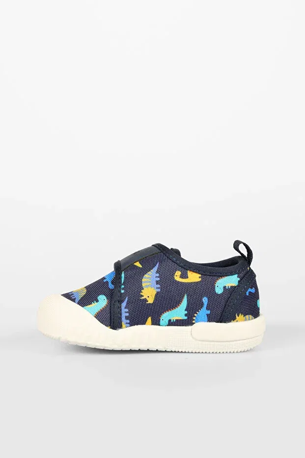 Детские повседневные туфли с узором Vicco, Navy Blue — фото 2