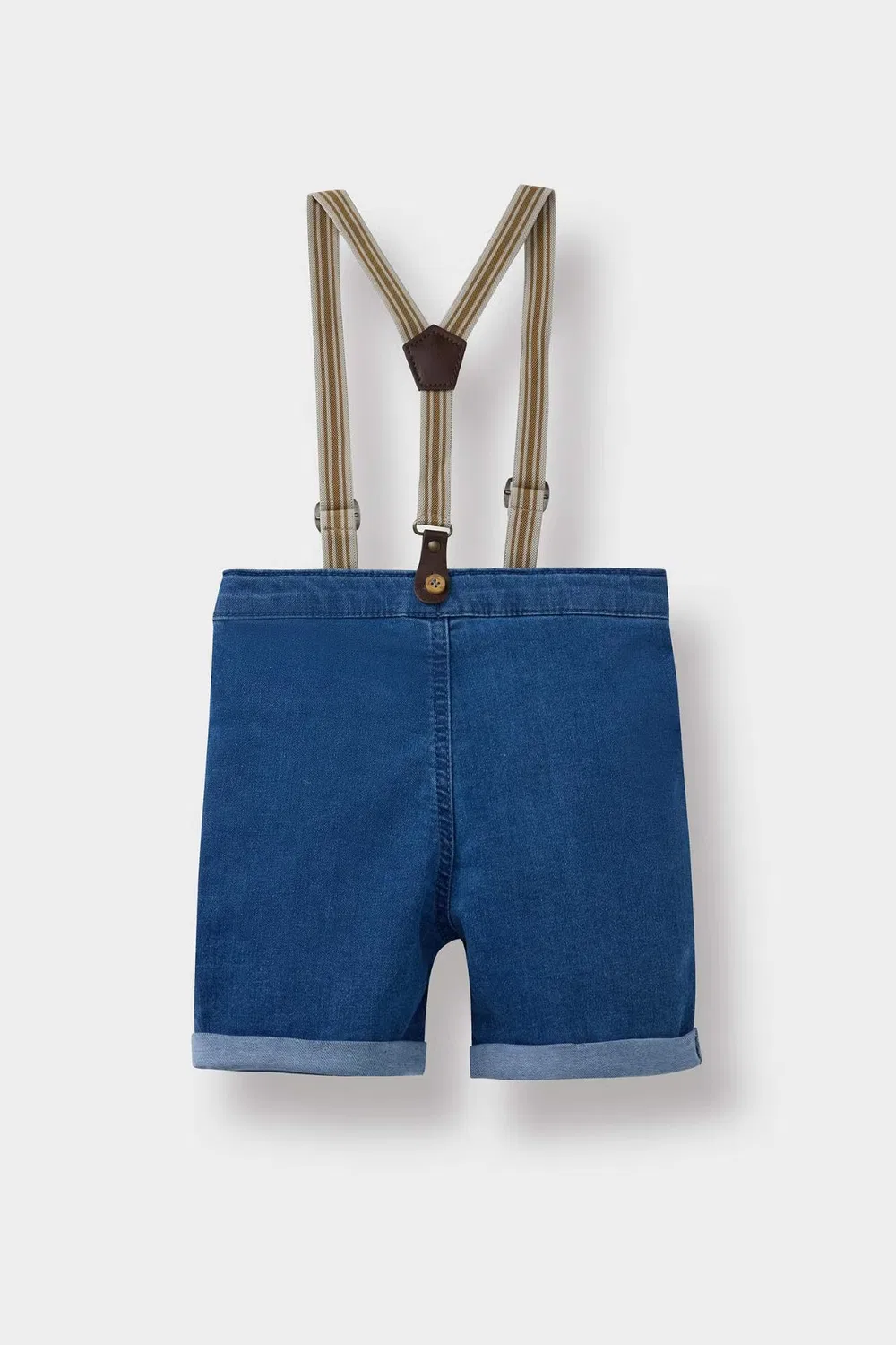 Шорты джинсовые для мальчика Regular Fit Defacto, синий — фото 3