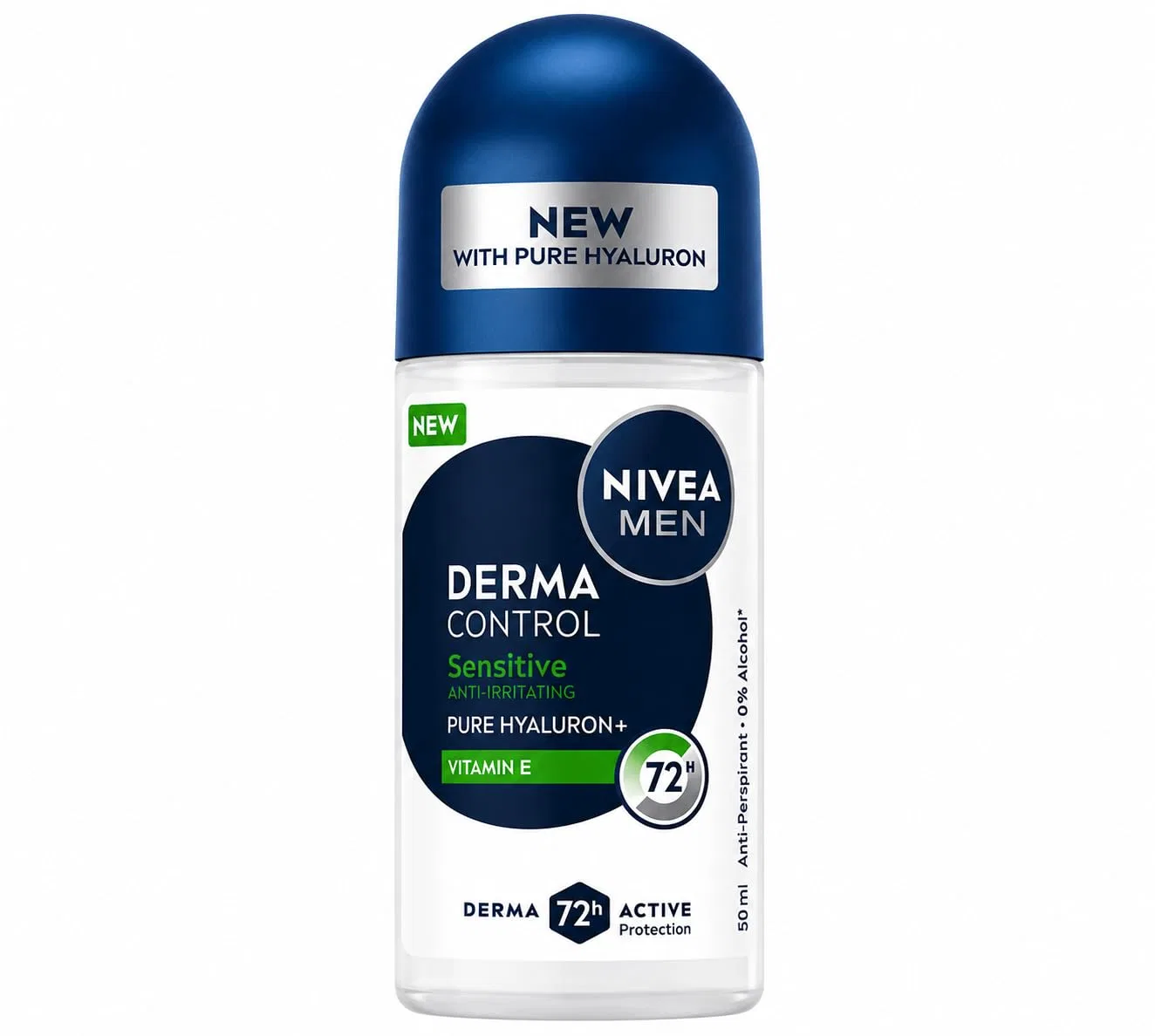 Антиперспирант-ролик NIVEA MEN Derma Control Sensitive, 50 мл, набор 6 шт, Fresh