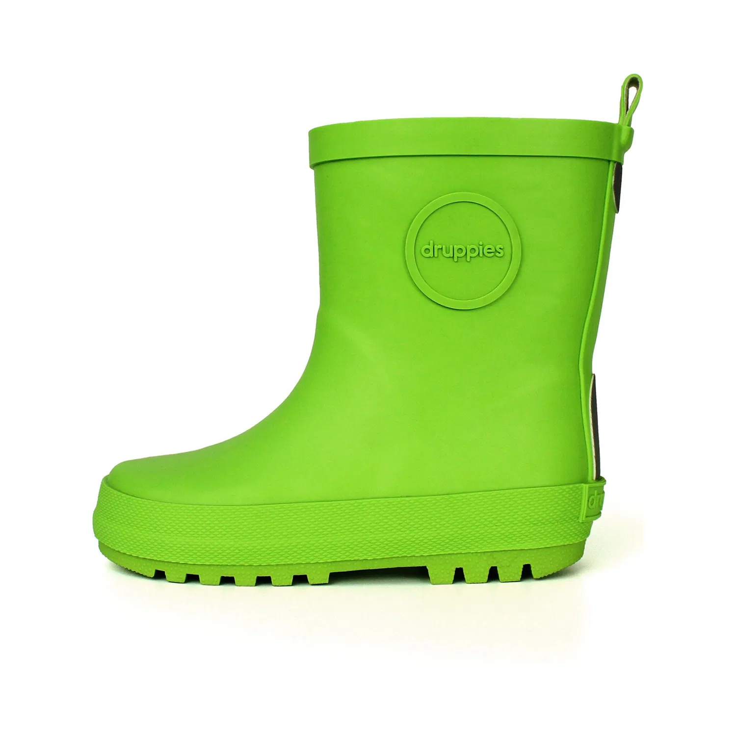 Детские резиновые сапоги с флисовой подкладкой Druppies, Fresh Green — фото 2