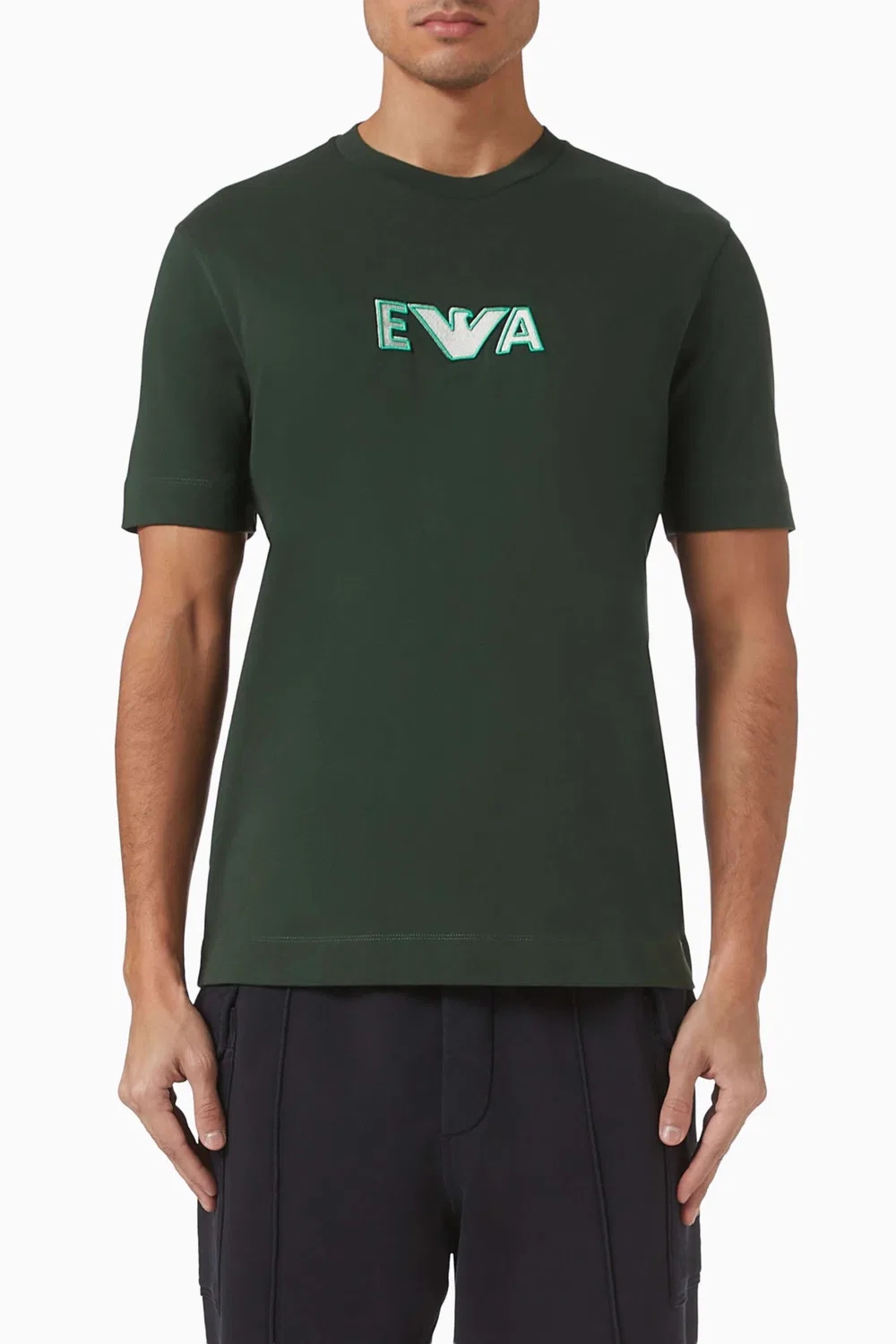 Футболка с коротким рукавом с логотипом EA Eagle Emporio Armani