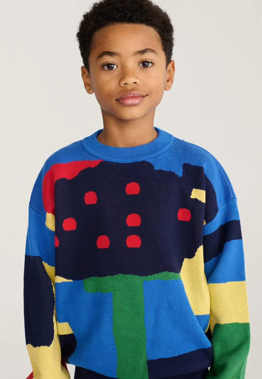 Свитер унисекс Paint Forest Bobo Choses, Multi-Coloured