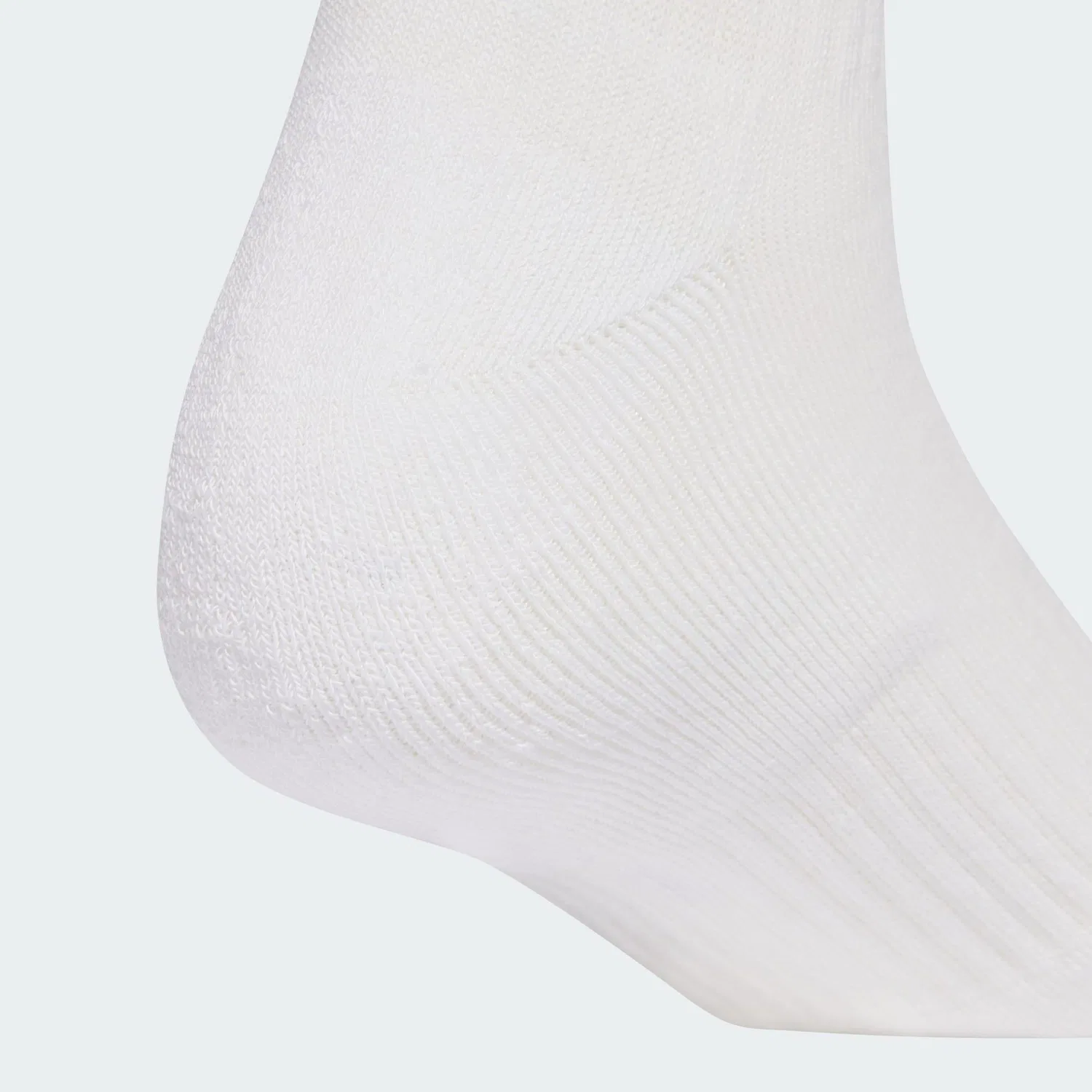 Мужские носки с легкой амортизацией 3-Streifen Essentials Cushioned Crew Socken 6er-Pack, Adidas, Weiß Schwarz — фото 3
