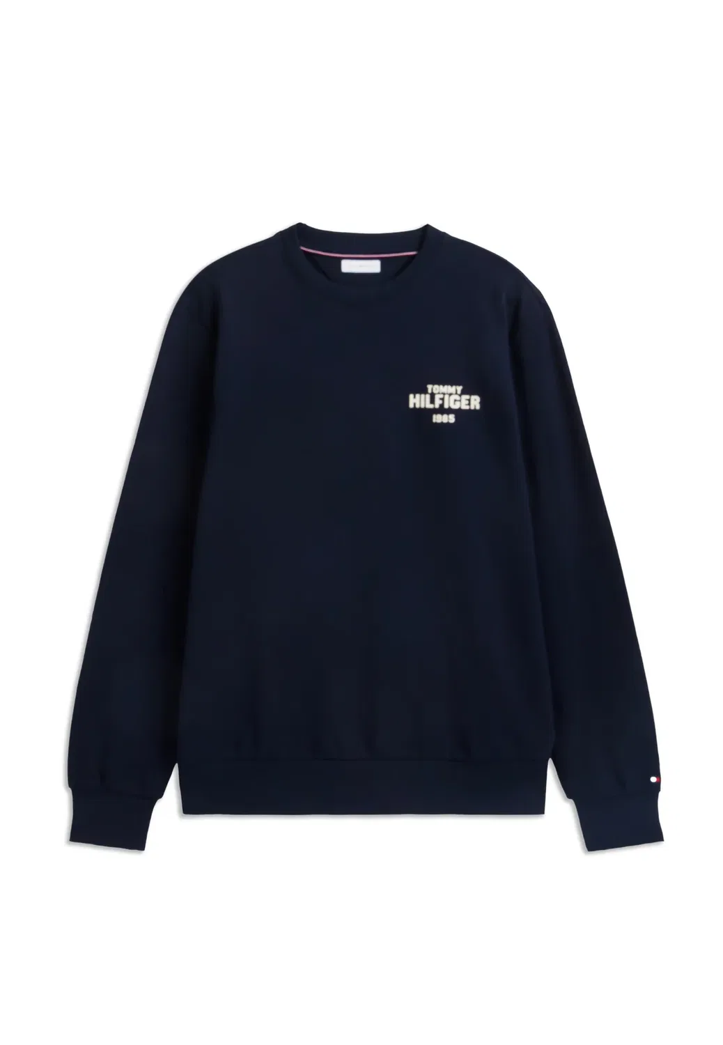 Свитшот Crew Tommy Hilfiger, Navy Blue — фото 4