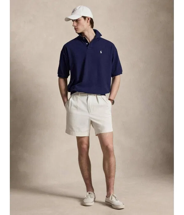 Мужское поло свободного кроя Polo Ralph Lauren, Blu Marino — фото 2