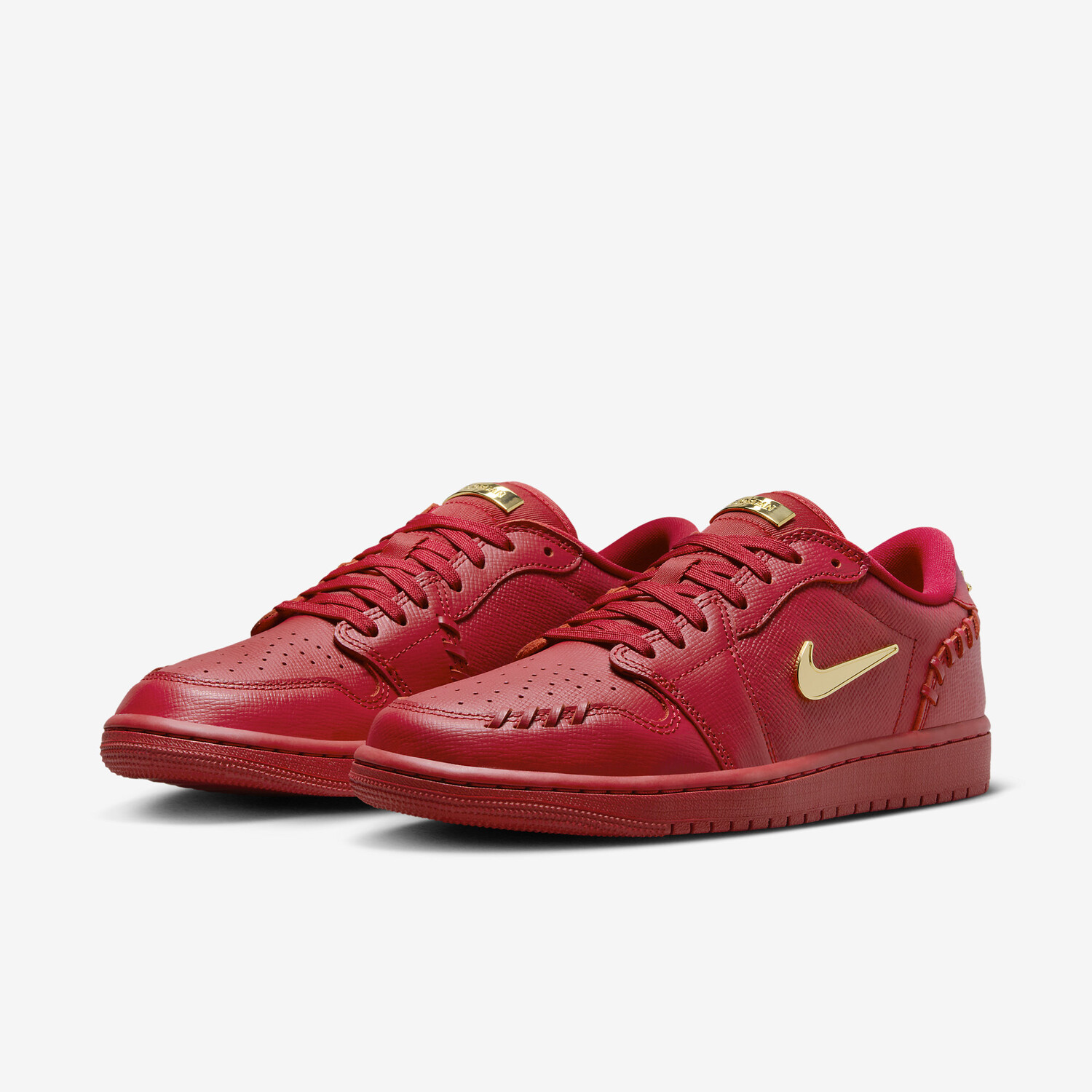 Кроссовки женские Nike Air Jordan 1 Low Method of Make, красный — фото 2