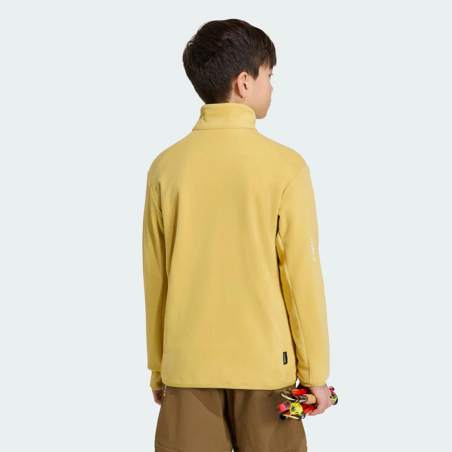 Детская флисовая куртка с принтом Terrex Kids Multi Adidas, Grau — фото 3