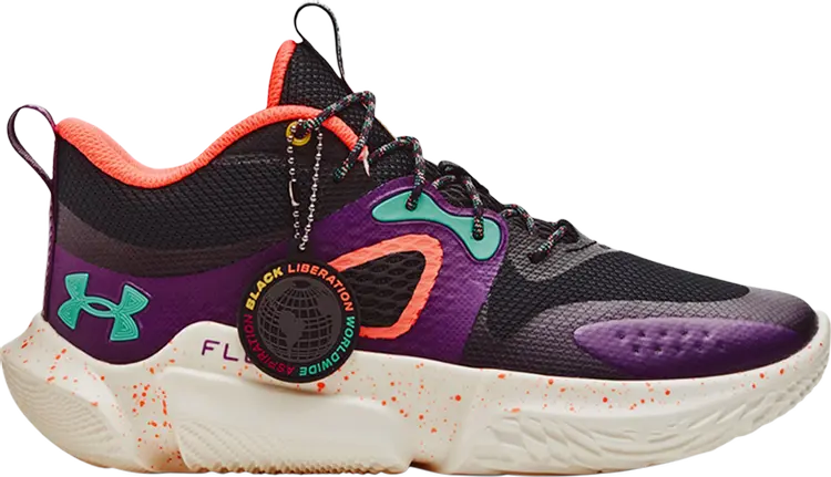 

Кроссовки Under Armour Wmns Flow Breakthru 3 Black History Month, черный