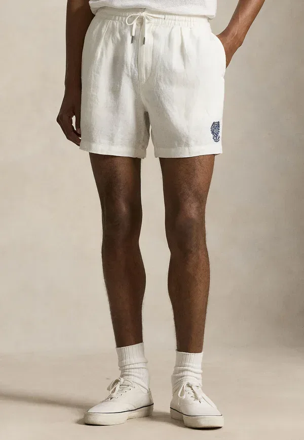 Шорты льняные Polo Ralph Lauren, белый