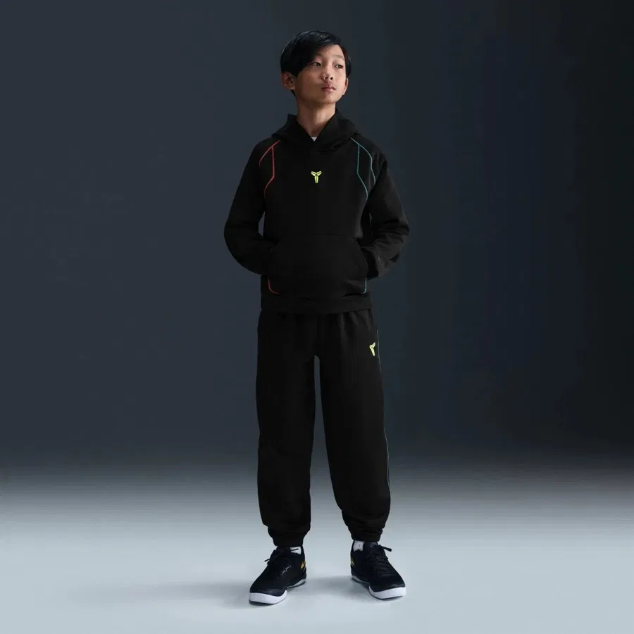 Детский худи с капюшоном Kobe Therma-FIT Fund Po Hoodie Nike, Бежевый — фото 2