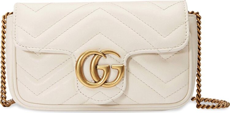 

Сумка Gucci Item Supermini With Mystic White/M.White, белый