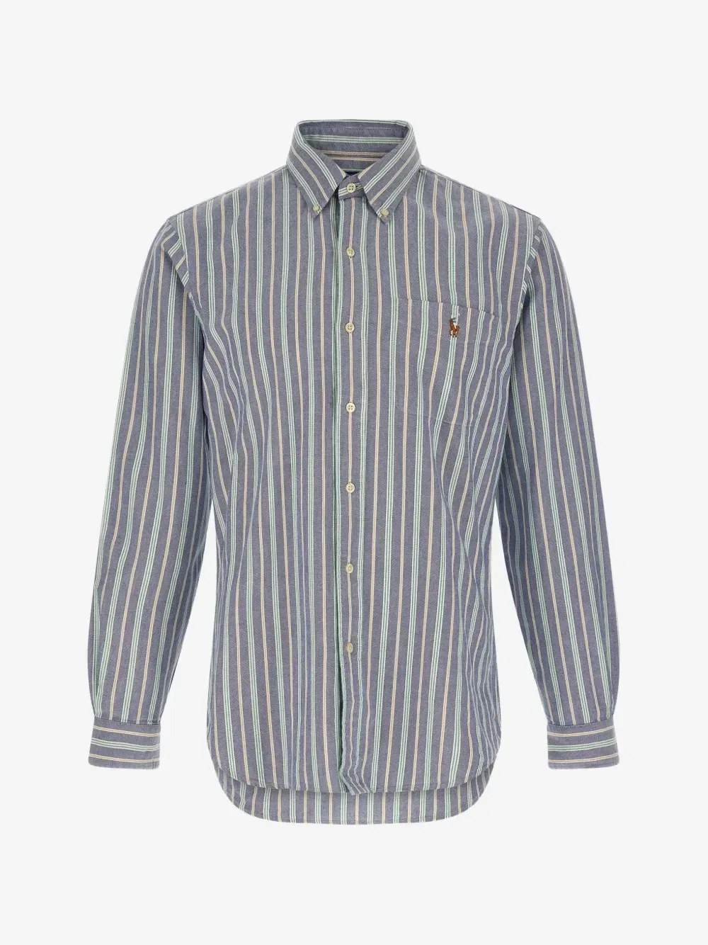 Спортивная рубашка Оксфорд POLO RALPH LAUREN, серый