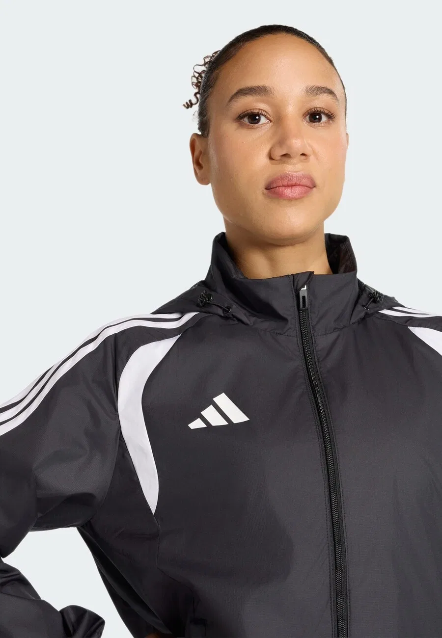 Спортивная куртка ADIDAS PERFORMANCE 'Tiro26' черного цвета — фото 4