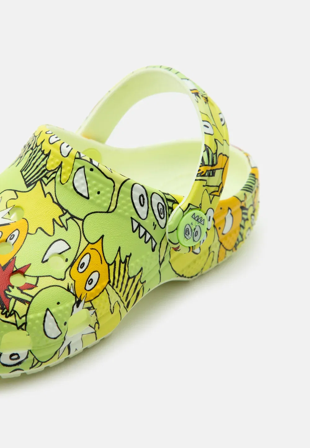 Светящиеся в камуфляж «монстр» унисекс - тапочки Crocs, Glow Light — фото 3