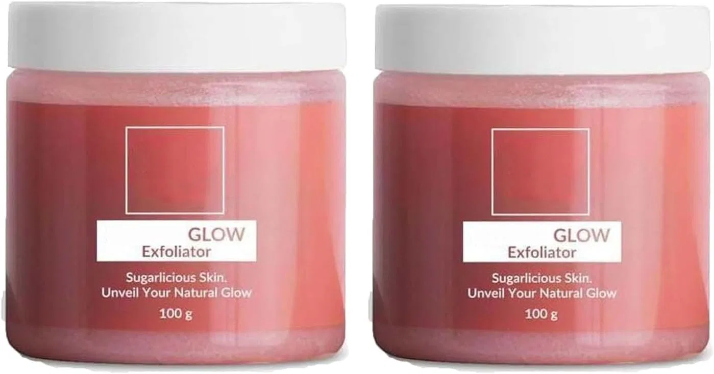 Скраб для лица Sugar Glow Exfoliante, sjfscqr, 100g, 2 Pieces