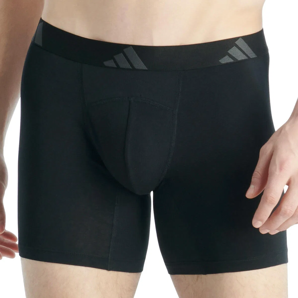 Мужские шорты с 4-сторонним стрейчем Active Flex Cotton Ergonomic Adidas, Schwarz — фото 2
