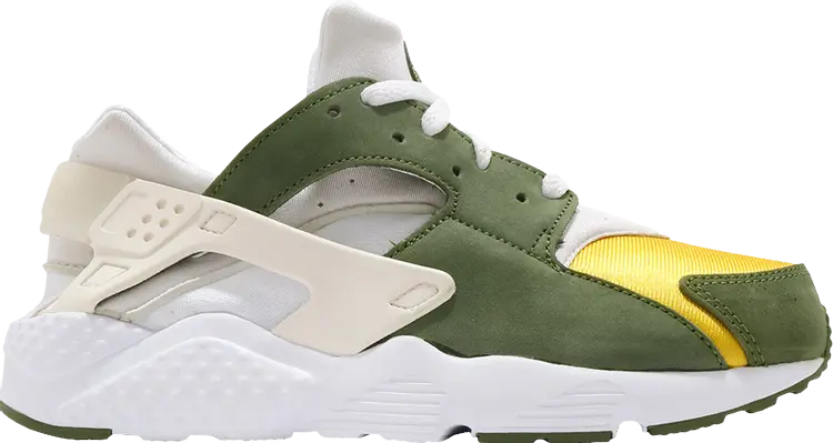 

Кроссовки Nike Stussy x Air Huarache LE PS 'Dark Olive' 2021, зеленый