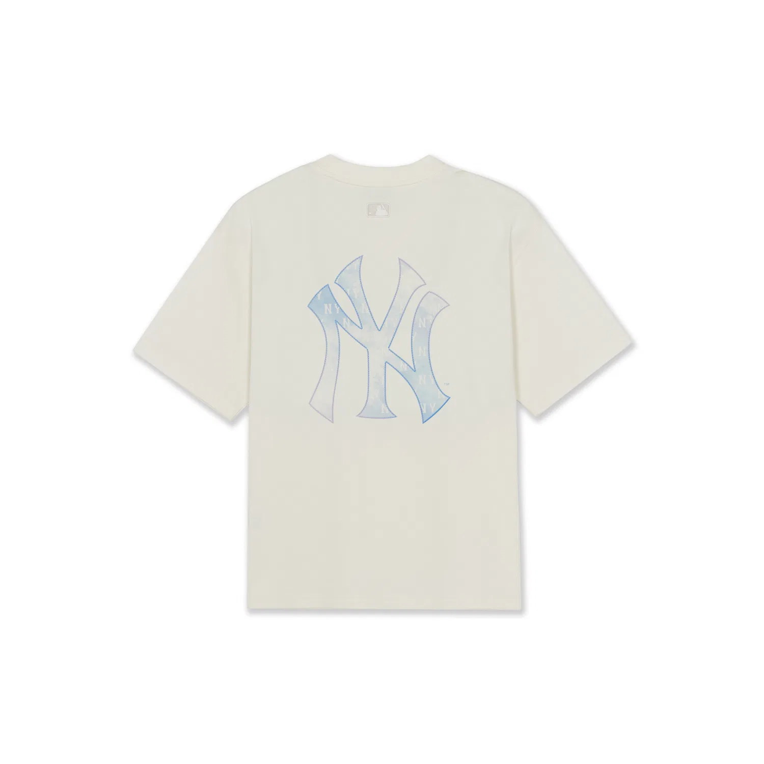 Детская футболка с принтом MLB MONOGRAM New York Yankees, MLB, Cream — фото 3