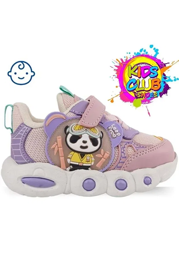 Детские спортивные туфли для девочек ортопедические Cool peter first step baby orthopedic kids sports shoes Kocamanlar, Powder
