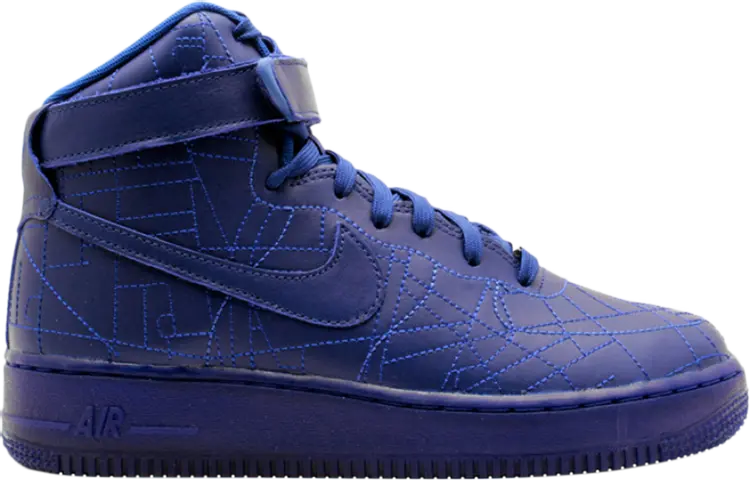 Кроссовки Nike Wmns Air Force 1 High FW QS 'Paris', синий