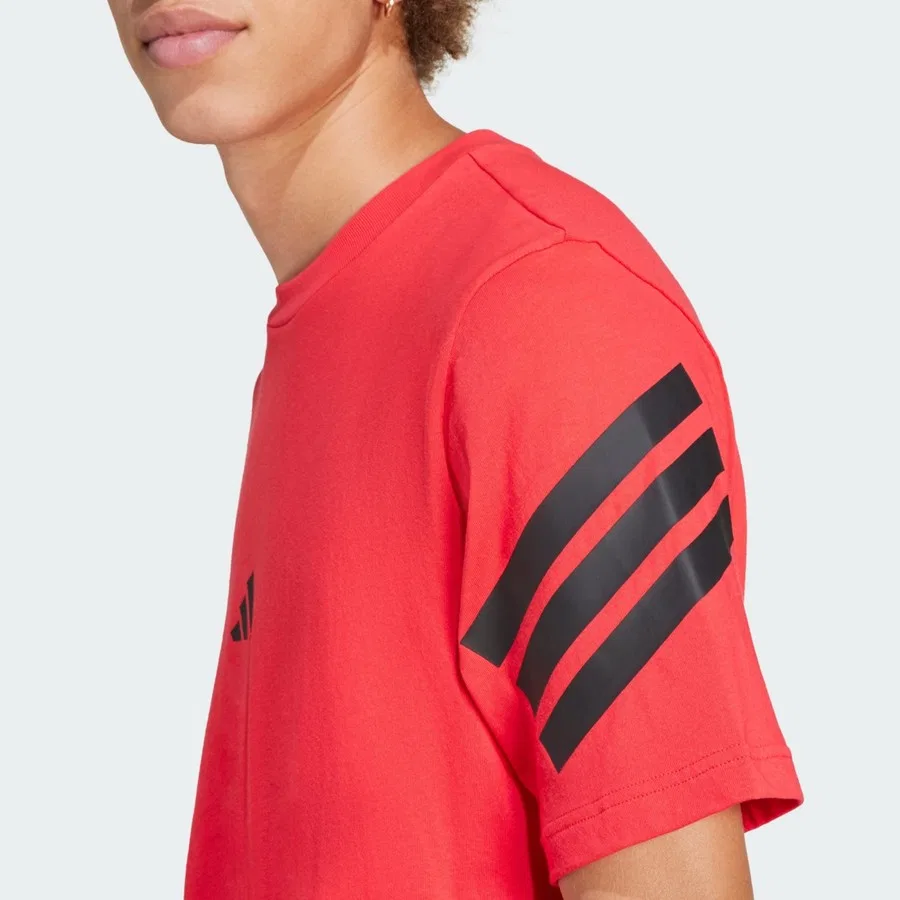 Футболка спортивная с принтом Future Icons adidas, Красный — фото 4