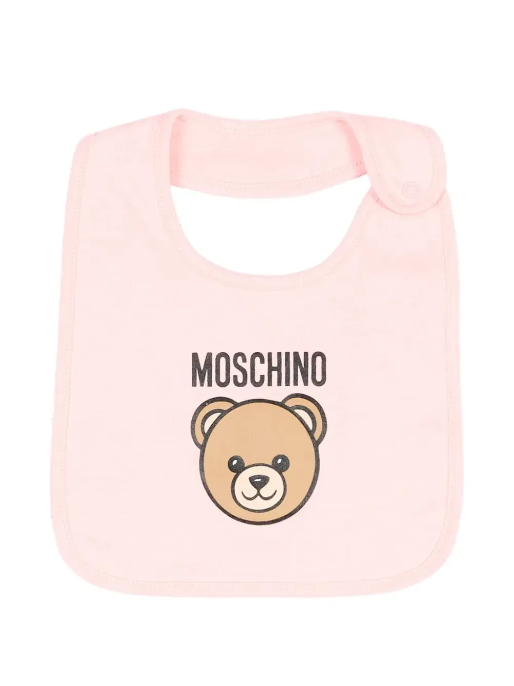 Комплект из хлопка с принтом «Плюшевый мишка» Moschino Kids, розовый — фото 4