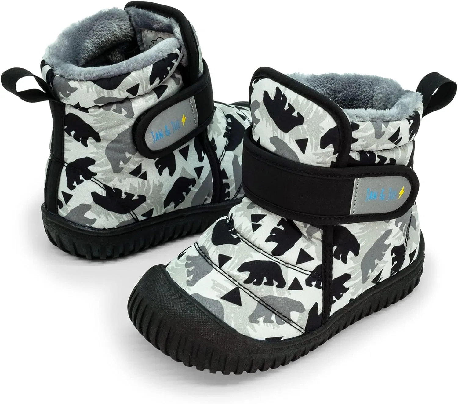 Детские снежные ботинки для мальчиков Toasty-Dry JAN & JUL, Toasty-Dry Bear — фото 4
