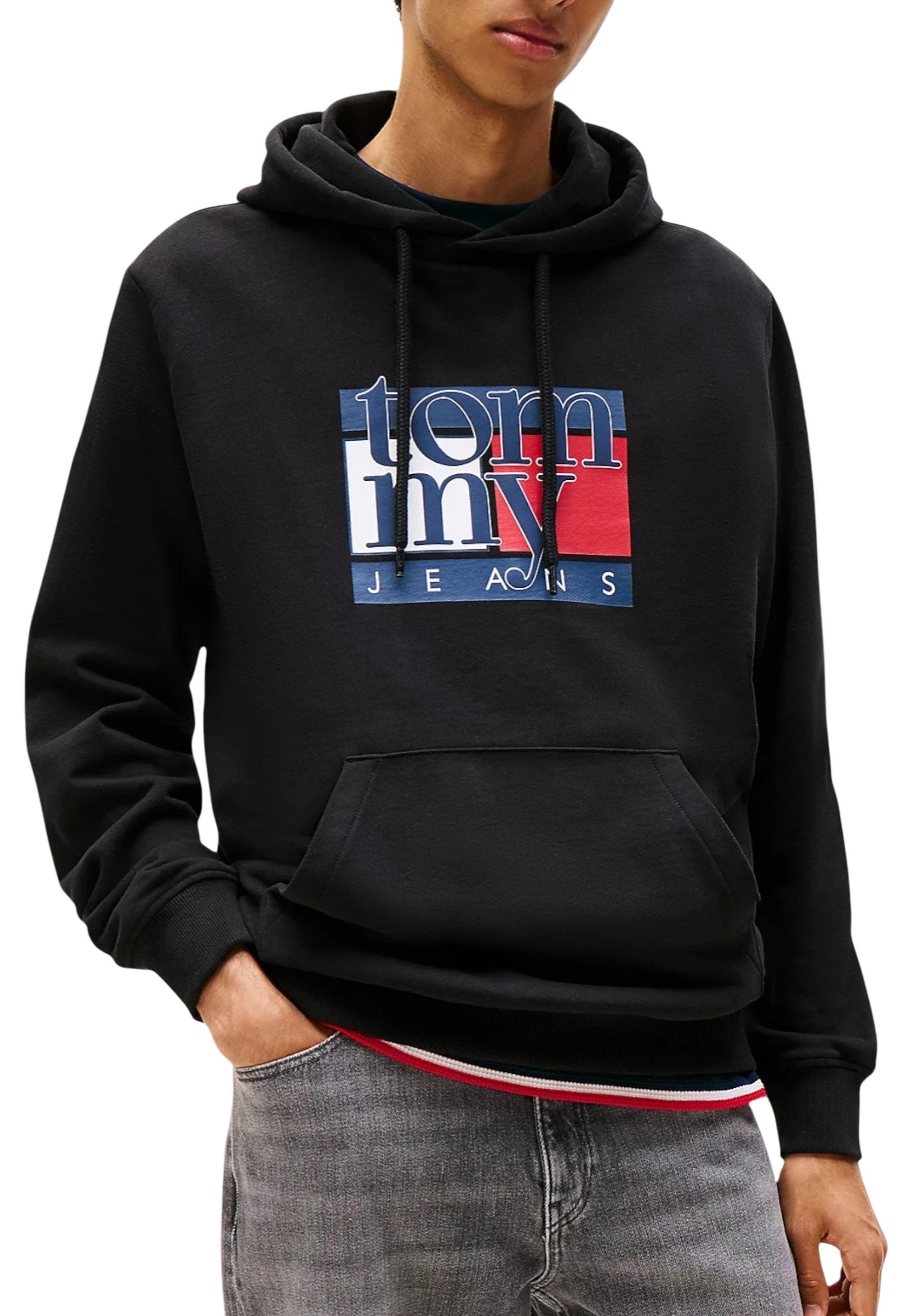 

Толстовки Tommy Jeans, черный