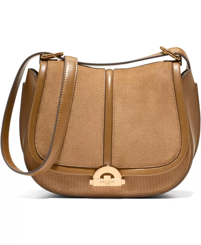 

Сумка-седельник Celenea Mini Cole Haan, коричневый