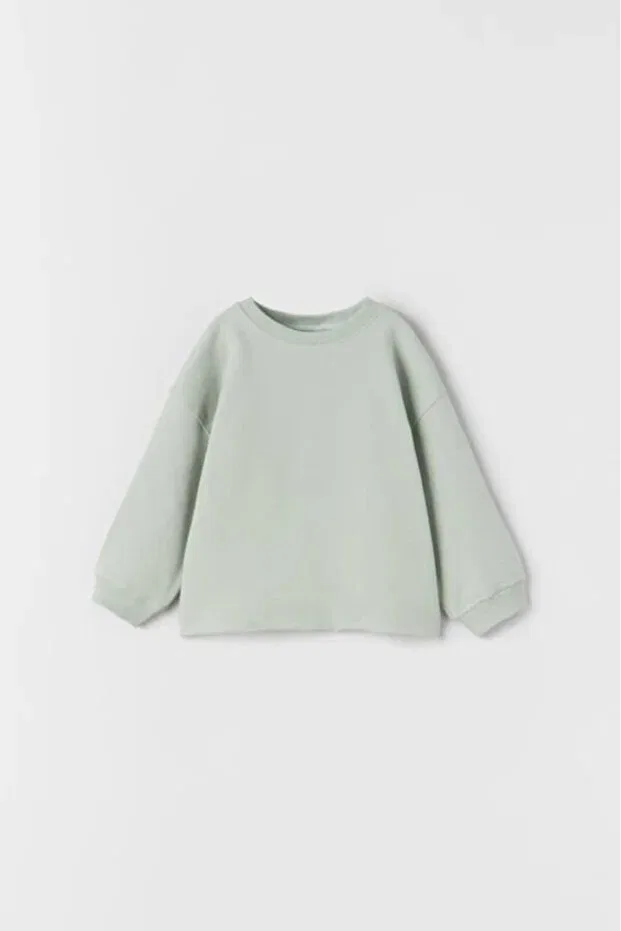 Детская футболка для мальчиков с длинным рукавом Basics Zeyderkids, Green