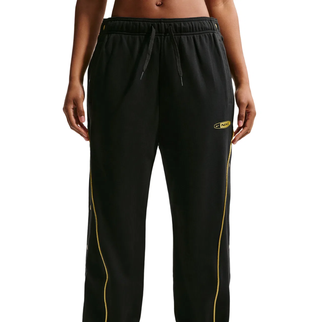 Женские брюки Dri-FIT Swoosh Fleece Tearaway Nike, черный