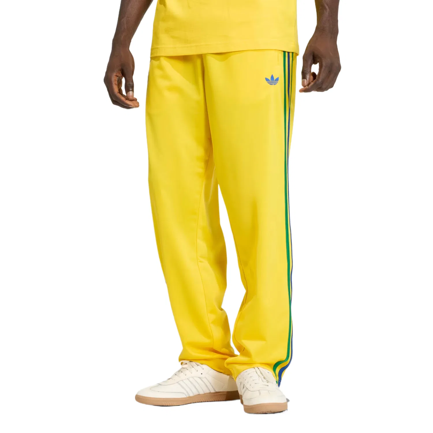 Мужские спортивные штаны Firebird Track Pants Adidas Originals, Yellow — фото 3