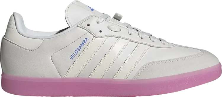 

Кроссовки Adidas Velosamba 'Grey Lucid Fuchsia', серый