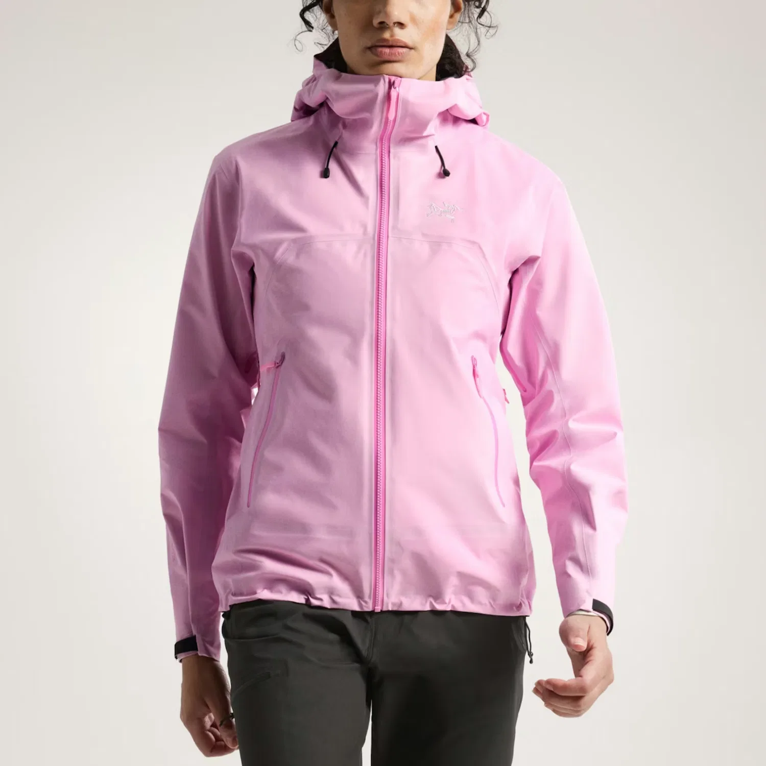 Женский ветрозащитный дождевик BETA SL с длинным рукавом Arcteryx, Tide Pink/Pineberry — фото 4