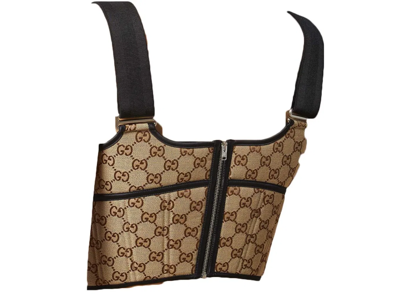 Женский топ GG Canvas Beige/Ebony Gucci, Beige Ebony — фото 2