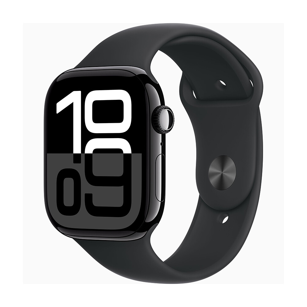 

Умные часы Apple Watch Series 10 (GPS+Cellular), 46мм, Jet Black Aluminum Case/Black Sport Band - S/M, Черный, Умные часы Apple Watch Series 10 (GPS+Cellular), 46мм, Jet Black Aluminum Case/Black Sport Band - S/M