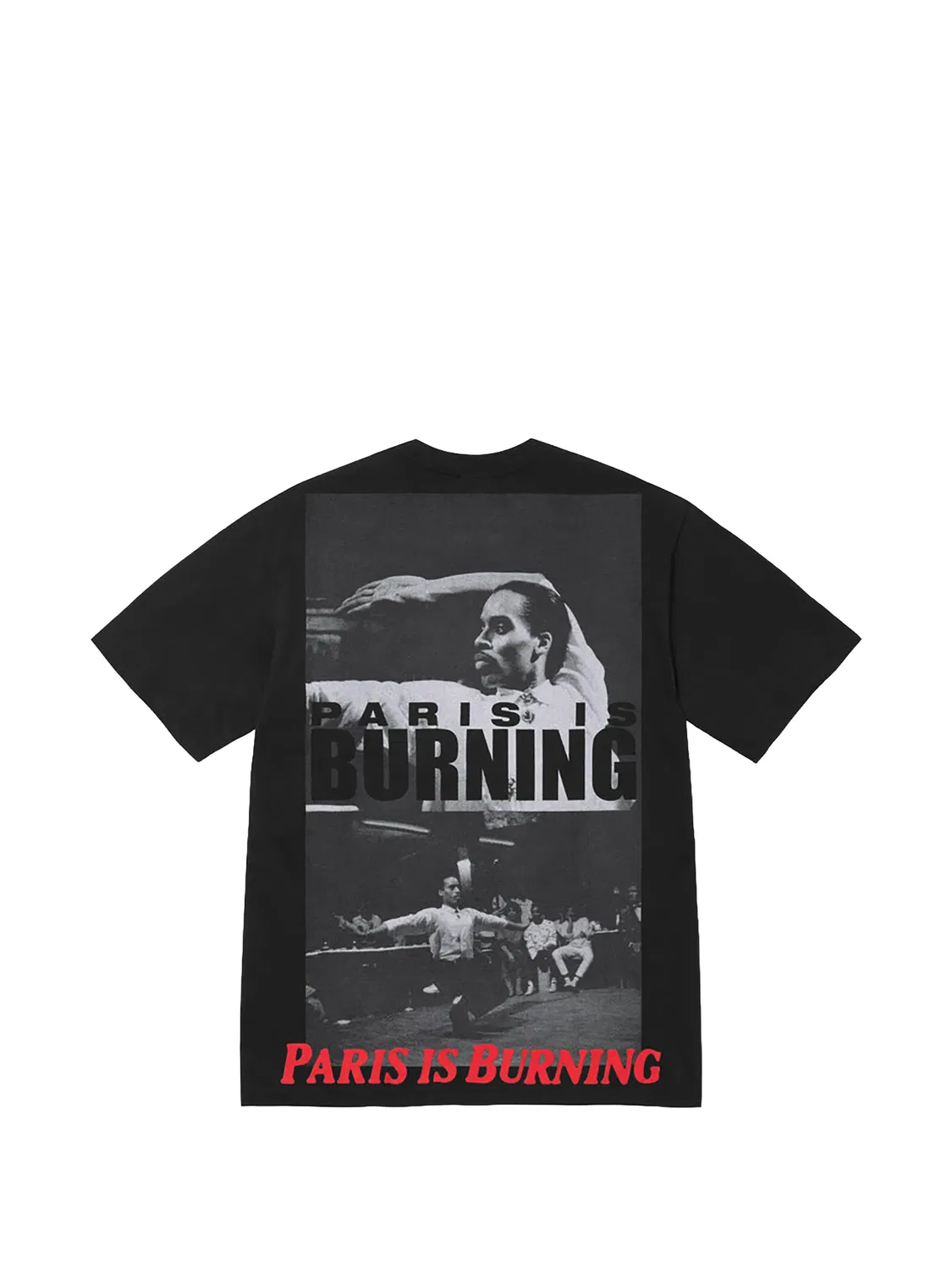Футболка Paris Is Burning с графичным принтом Supreme, черный — фото 2
