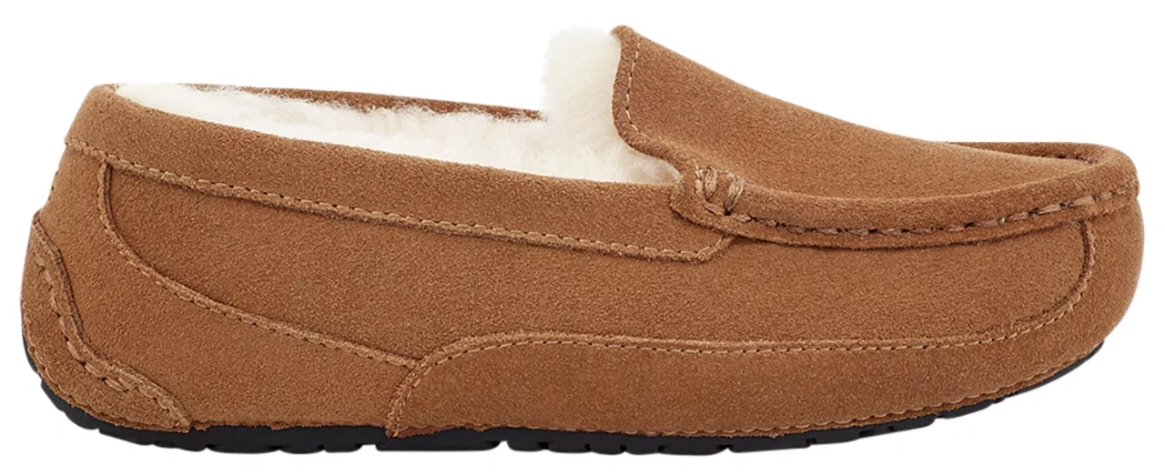 Детские женские тапочки Ascot UGG, цвет Chestnut Suede