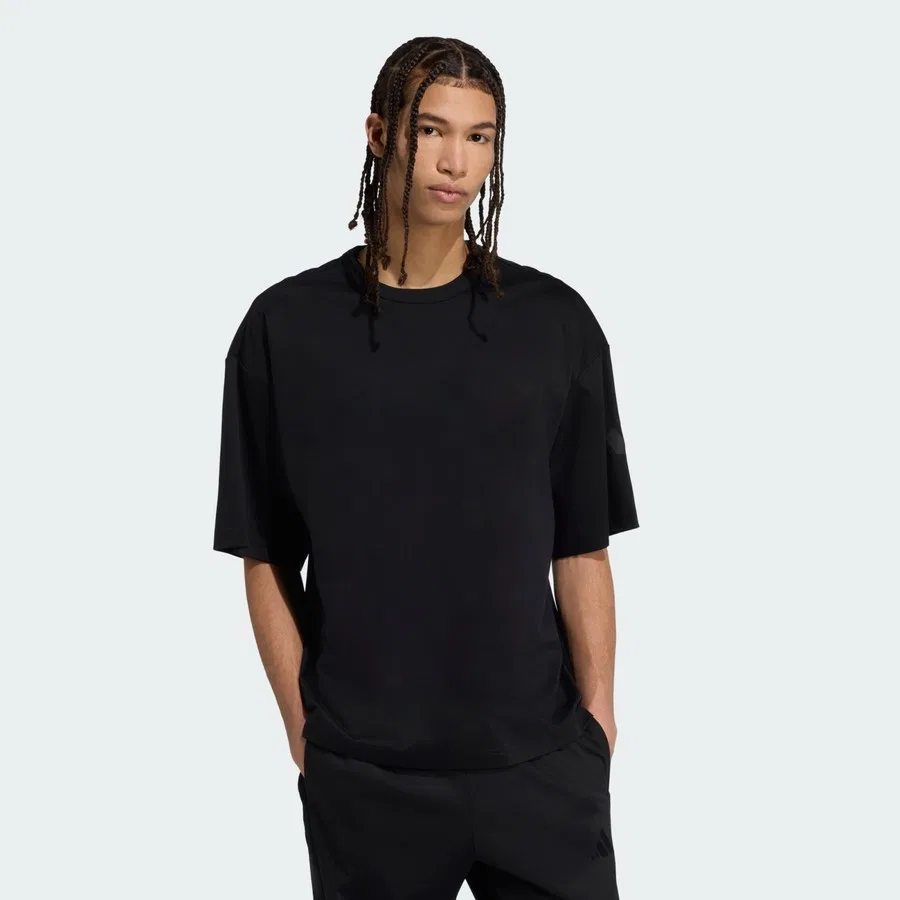 Футболка с длинным рукавом Sportswear Soft Lux Tee adidas, Черный