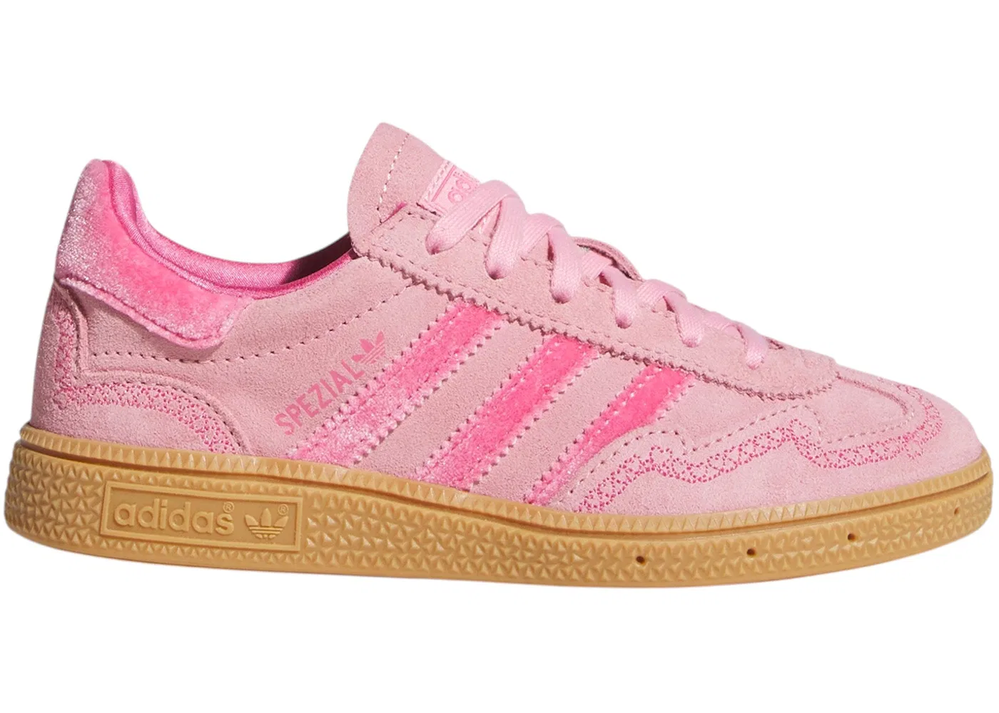 Детские кроссовки Lifestyle Adidas Handball Spezial, Light Pink Pink Fusion White