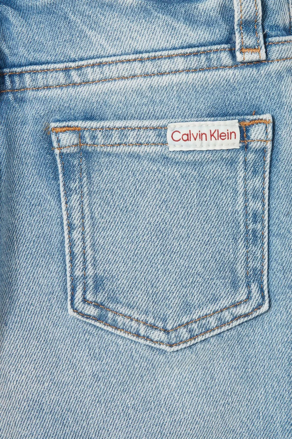 Джинсы прямого кроя деним Calvin Klein — фото 3
