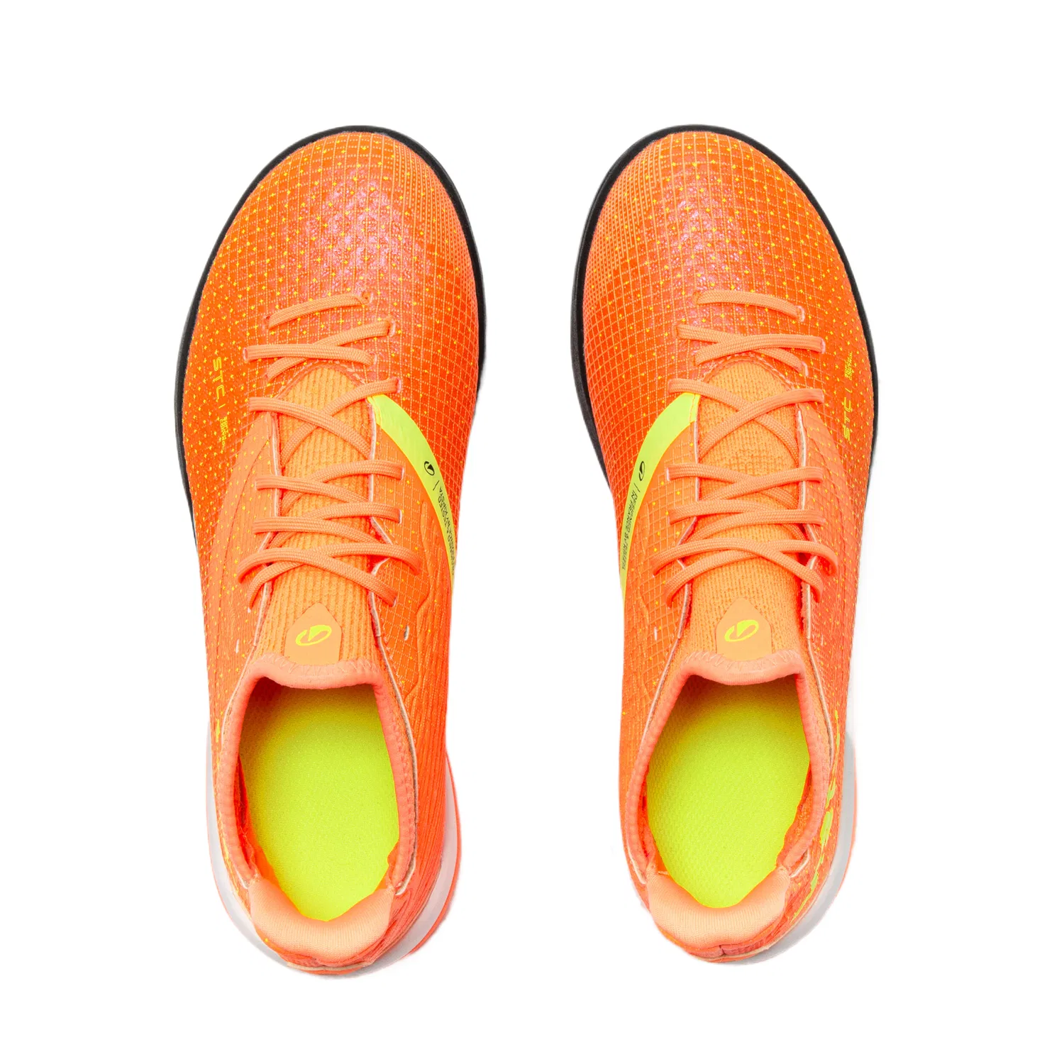 Детские футбольные бутсы с сезоном весна-осень, DECATHLON, Fluorescent Coral Orange — фото 4