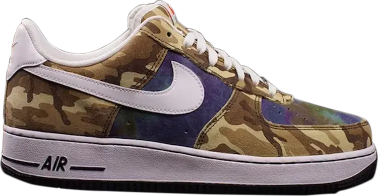 

Кроссовки Nike Air Force 1 Low '07 LV8 'Camo Green', многоцветный, Коричневый, Кроссовки Nike Air Force 1 Low '07 LV8 'Camo Green', многоцветный