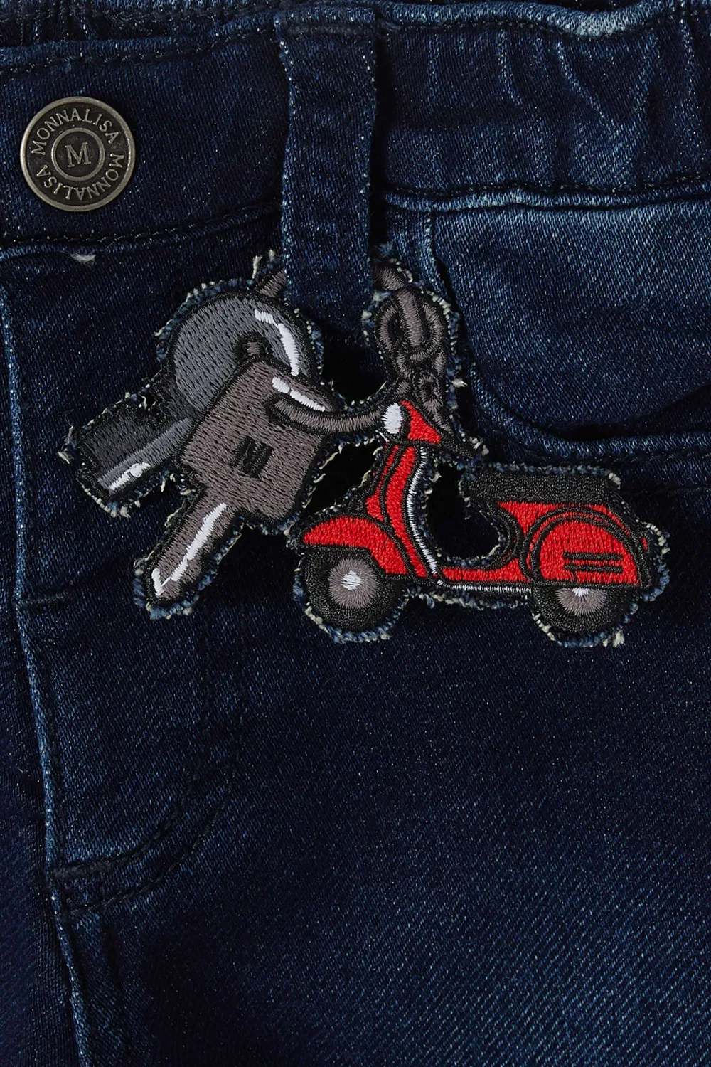 Джинсы хлопковые Scooter Denims Monnalisa — фото 3