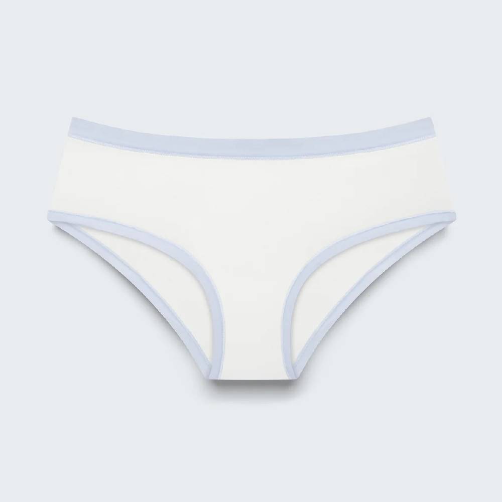 

Трусы Syrn Cheeky F*cker Mid Rise, белый/голубой